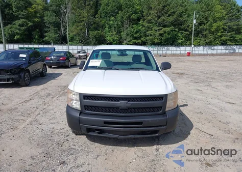 2012 Chevrolet Silverado 1500 Work Truck из США, поврежденный, VIN 1GCNKPE00CZ215010